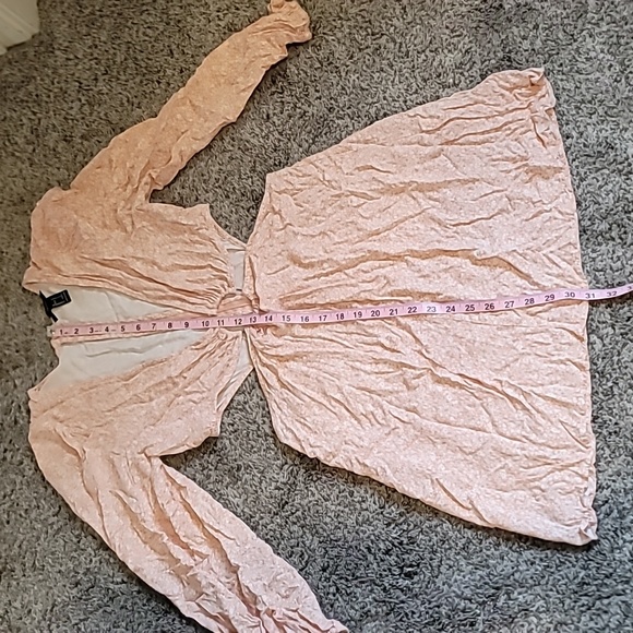 STUNNING FLORAL CUT OUT DRESS WITH LONG SLEEVES - Picture 5 of 10